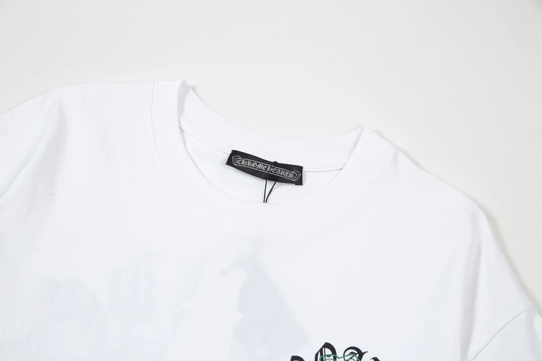 Chrome Hearts/ Logo Same Style T Versatile : White Size：XS~L